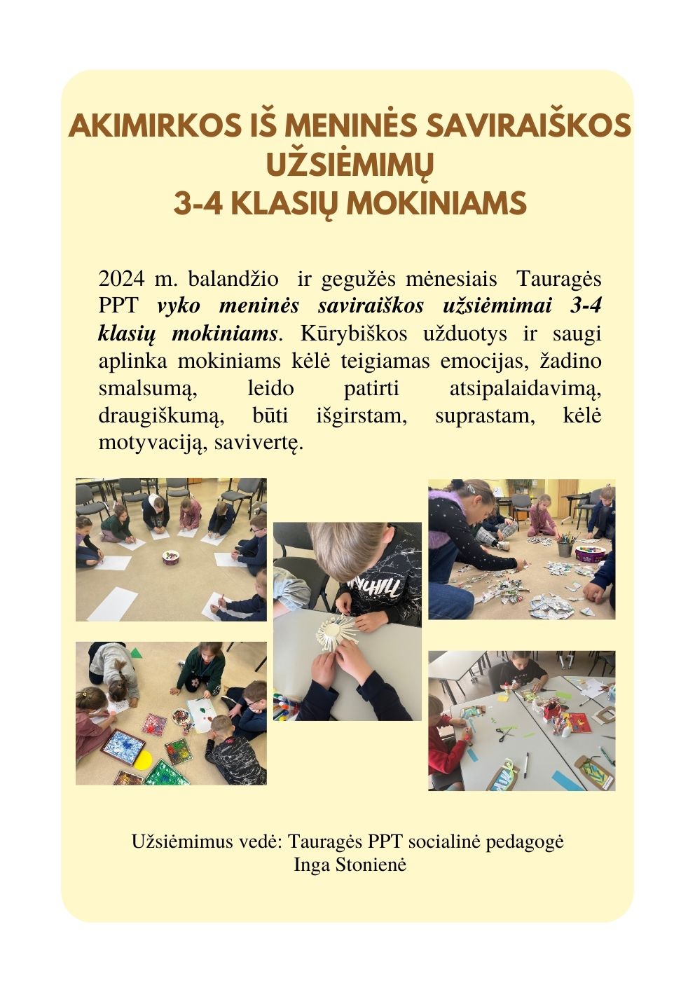 Tauragės švietimo centras Logo