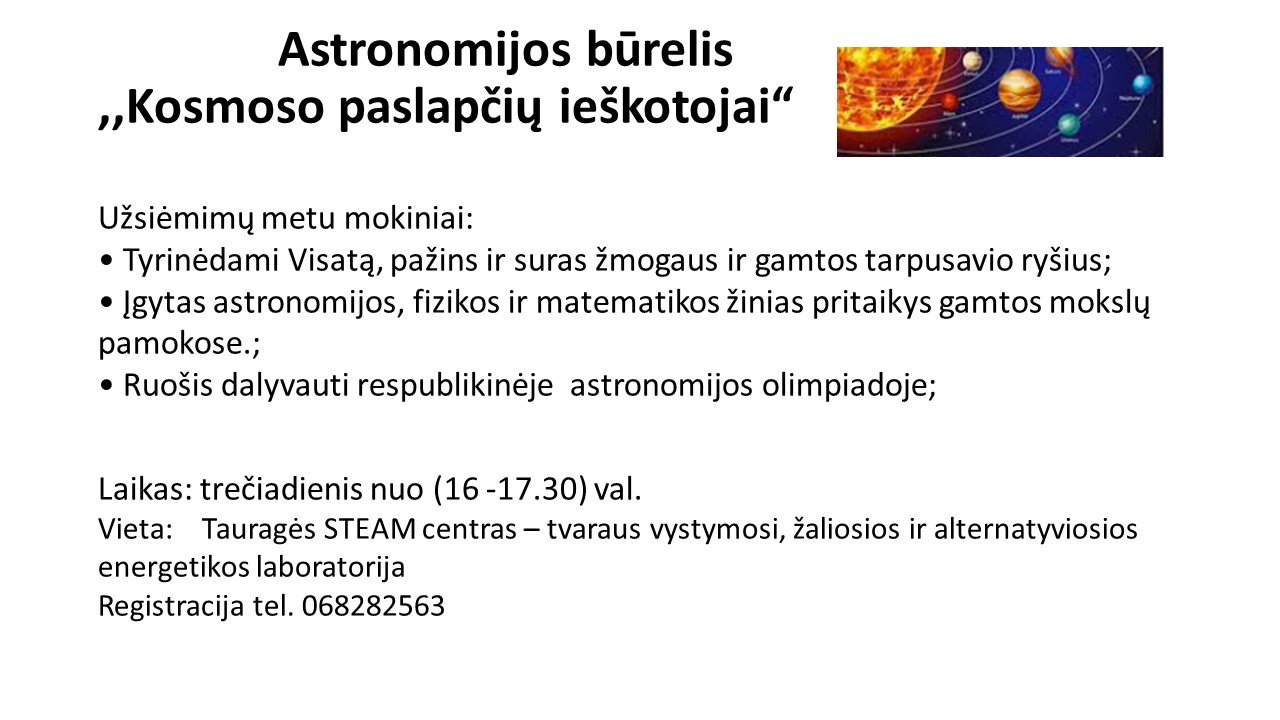 Astronomijos būrelis