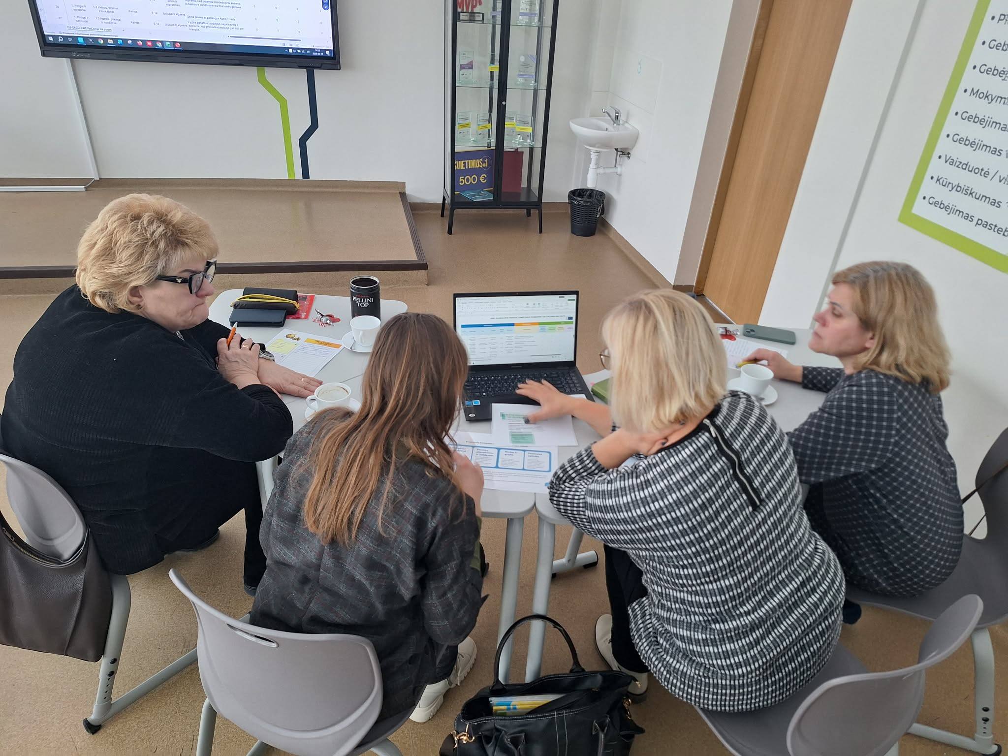 Finansinio raštingumo mokymai „Šaltinio“ progimnazijoje 1