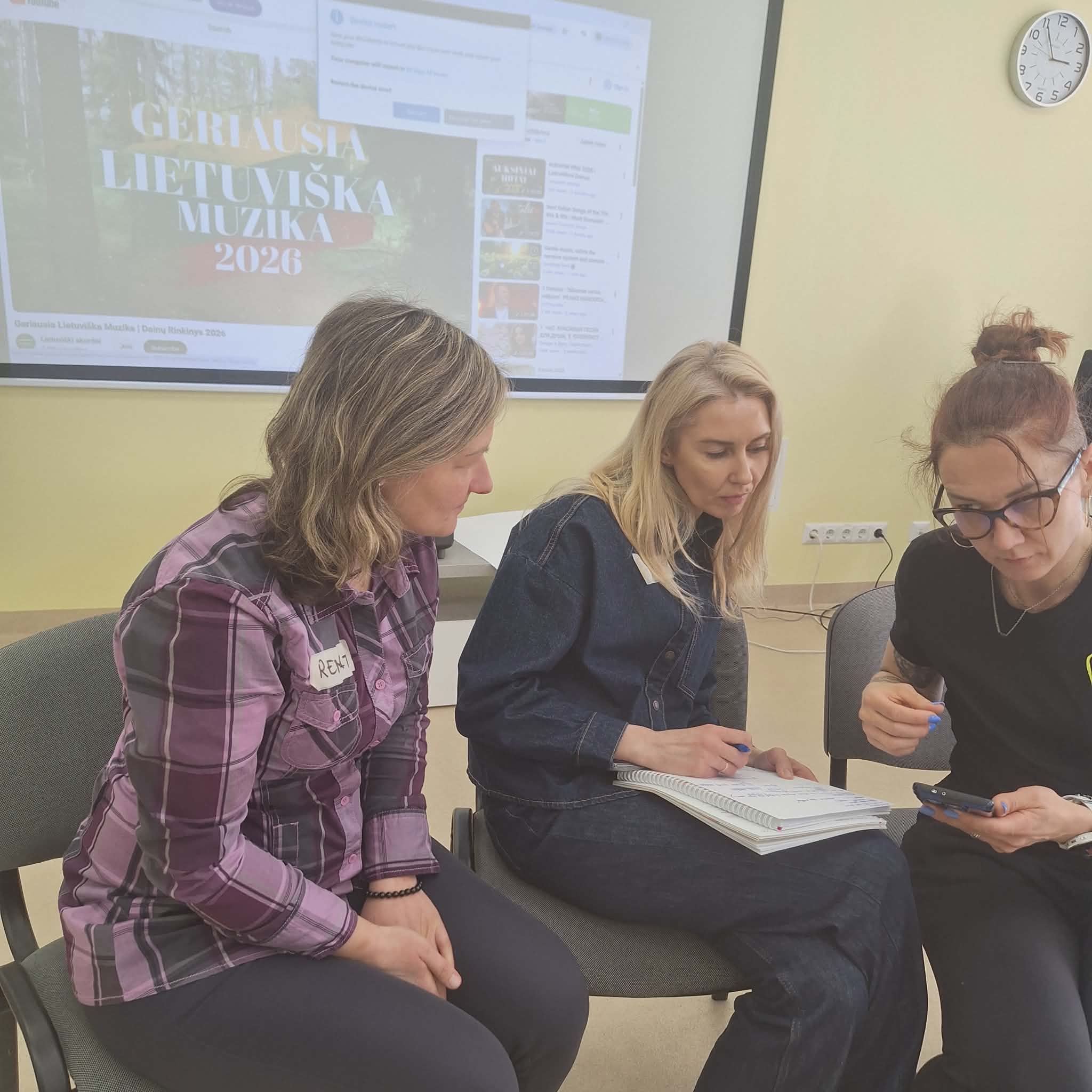 Pedagogai gilino žinias olimpinių vertybių ugdymo mokymuose 5